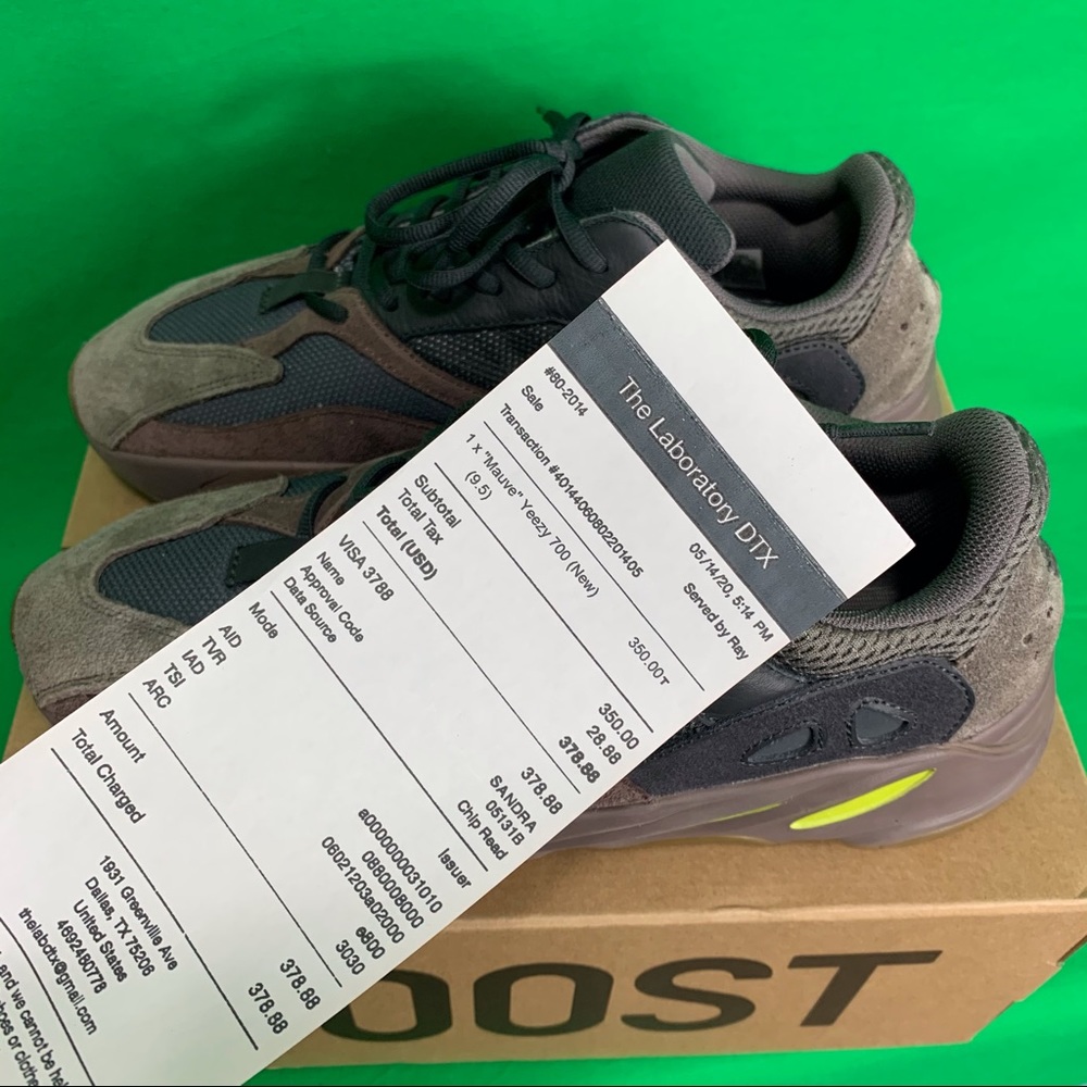 Adidas Yeezy Boost 700 Mauve Size 9.5 Used Gently - Picture 13 of 16